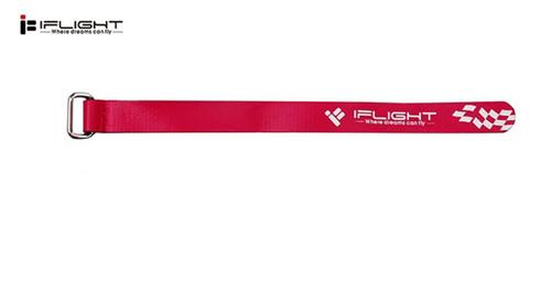 iFlight 130x10mm (1pc) Metal Buckle Battery Strap Red [1382102_1]